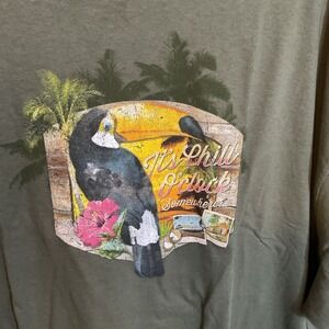 It's Chill O'Clock Somewhere Green T-Shirt Size XXL